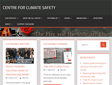 Tablet Screenshot of climatesafety.info